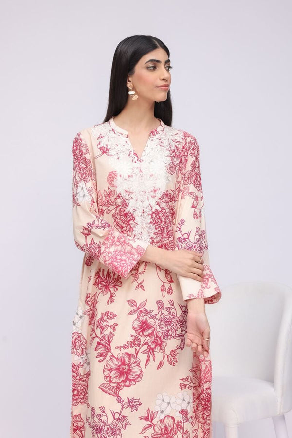 Embroidered | Lawn Kurta Pants