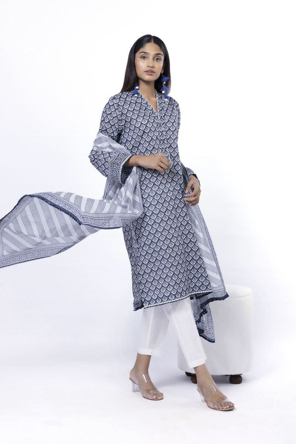 Fabrics 2 Piece | Top and Dupatta